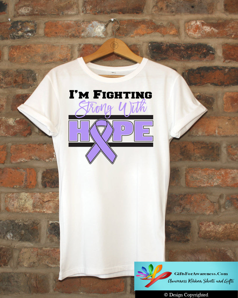General Cancer Fighting Strong With Hope Shirts