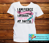 Hereditary Breast Cancer I Am Fierce Strong and Brave Shirts - GiftsForAwareness