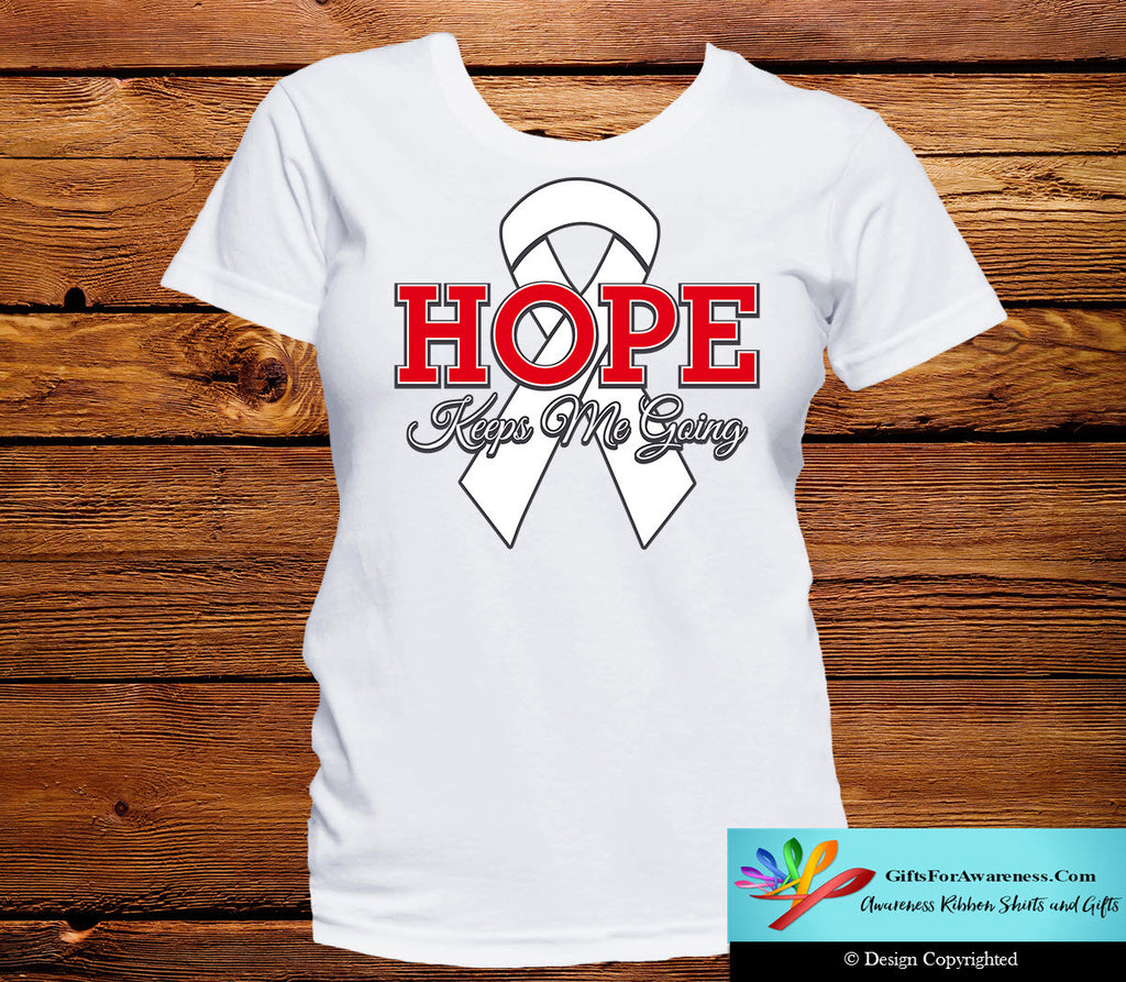 Lung Cancer Hope Keeps Me Going Shirts