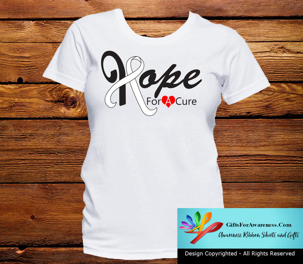 Lung Cancer Hope For A Cure Shirts