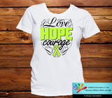 Lymphoma Love Hope Courage Shirts - GiftsForAwareness