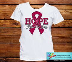 Multiple Myeloma Hope Keeps Me Going Shirts - GiftsForAwareness