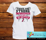 Throat Cancer Fierce and Strong I'm Fighting to Win My Battle - GiftsForAwareness