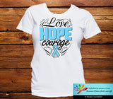 Thyroid Disease Love Hope Courage Shirts - GiftsForAwareness