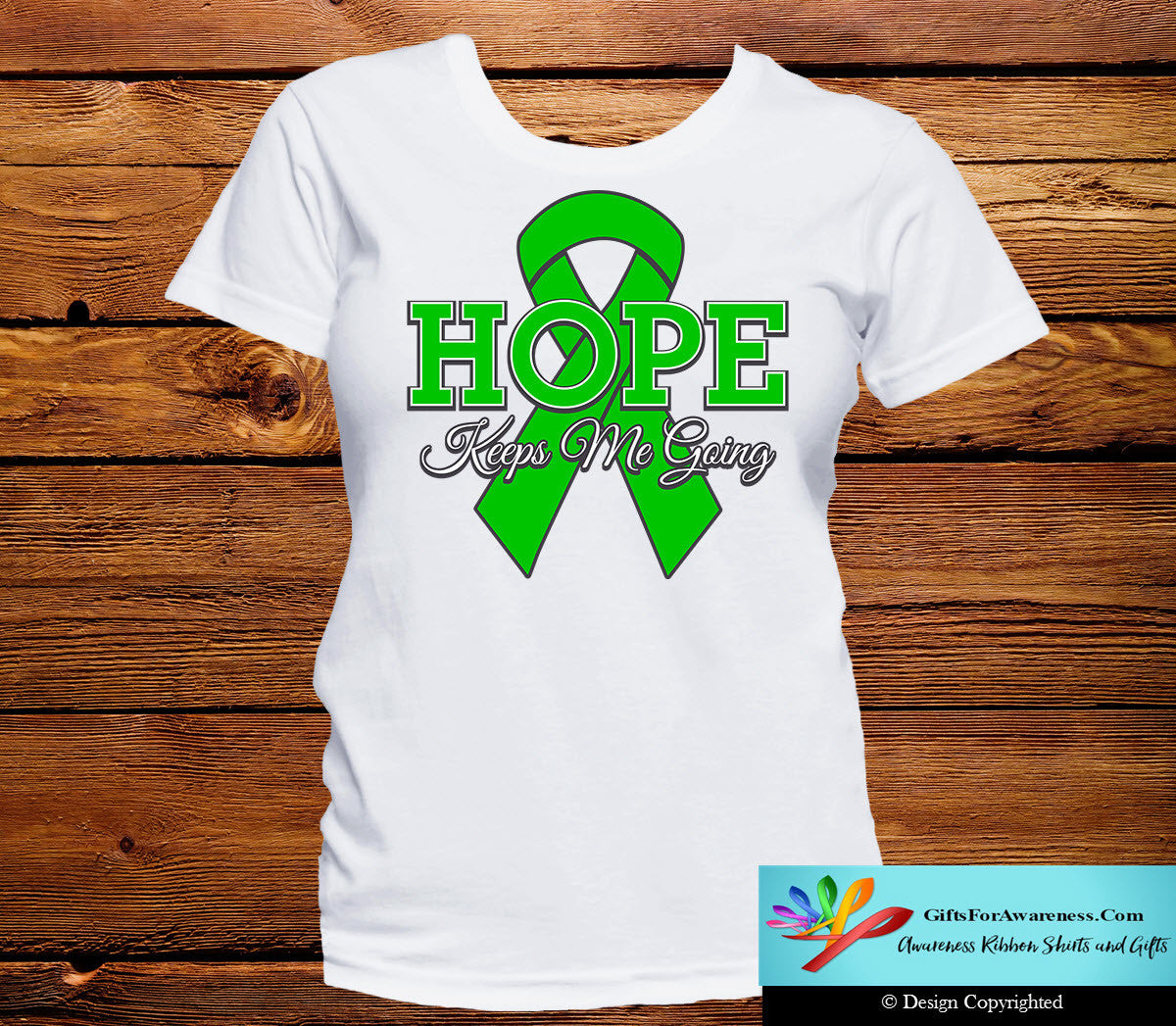 Adrenal Cancer Hope Keeps Me Going Shirts - GiftsForAwareness