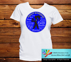 Ankylosing Spondylitis Fight Strong Motto T-Shirts - GiftsForAwareness