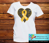 Appendix Cancer Believe Heart Ribbon Shirts - GiftsForAwareness