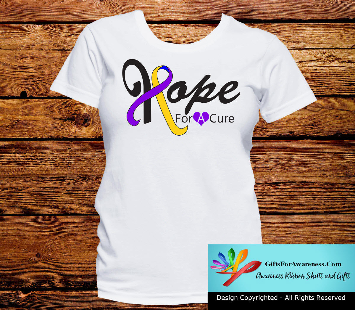 Bladder Cancer Hope For A Cure Shirts - GiftsForAwareness