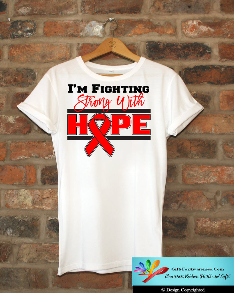 Blood Cancer Fighting Strong With Hope Shirts