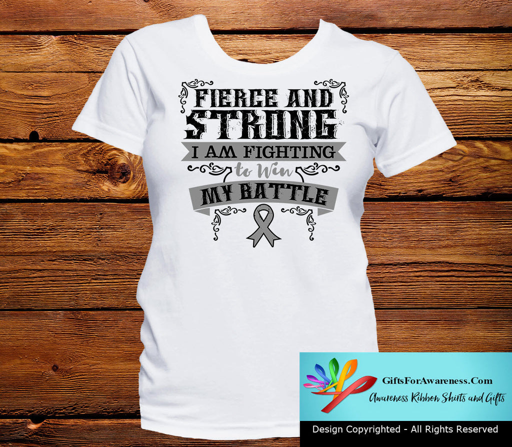 Brain Cancer Fierce and Strong I'm Fighting to Win My Battle