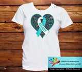 Cervical Cancer Believe Heart Ribbon Shirts - GiftsForAwareness