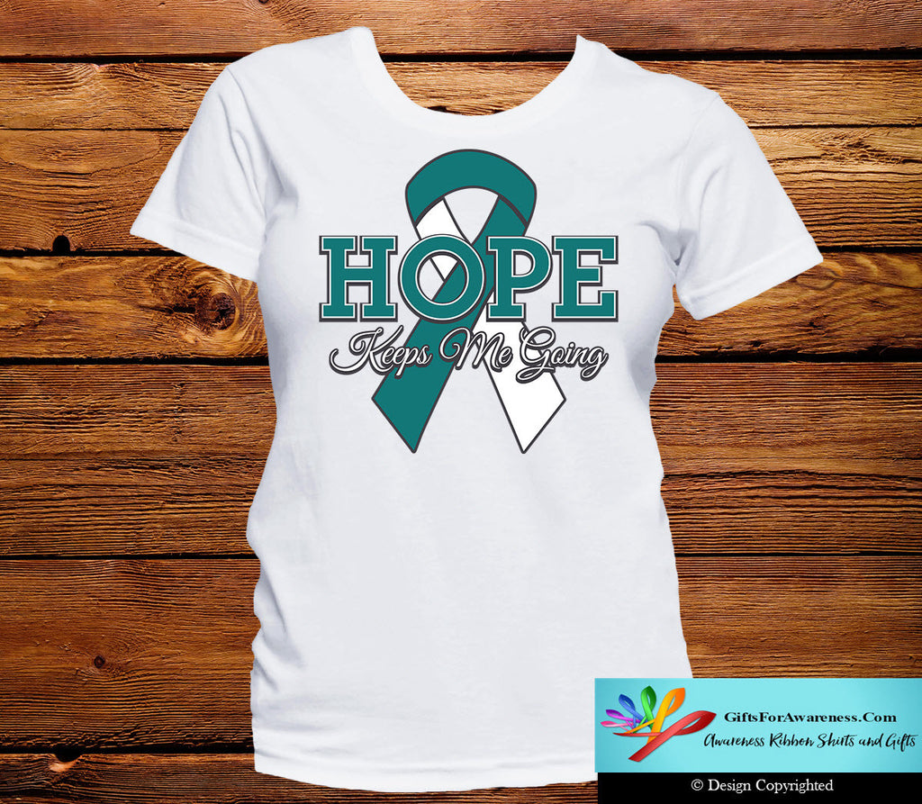 Cervical Cancer Hope Keeps Me Going Shirts
