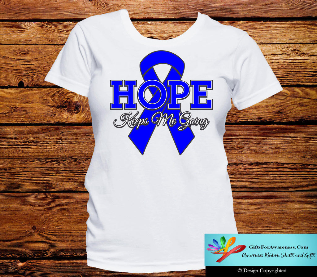 Colon Cancer Hope Keeps Me Going Shirts