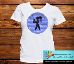 Esophageal Cancer Fight Strong Motto T-Shirts - GiftsForAwareness