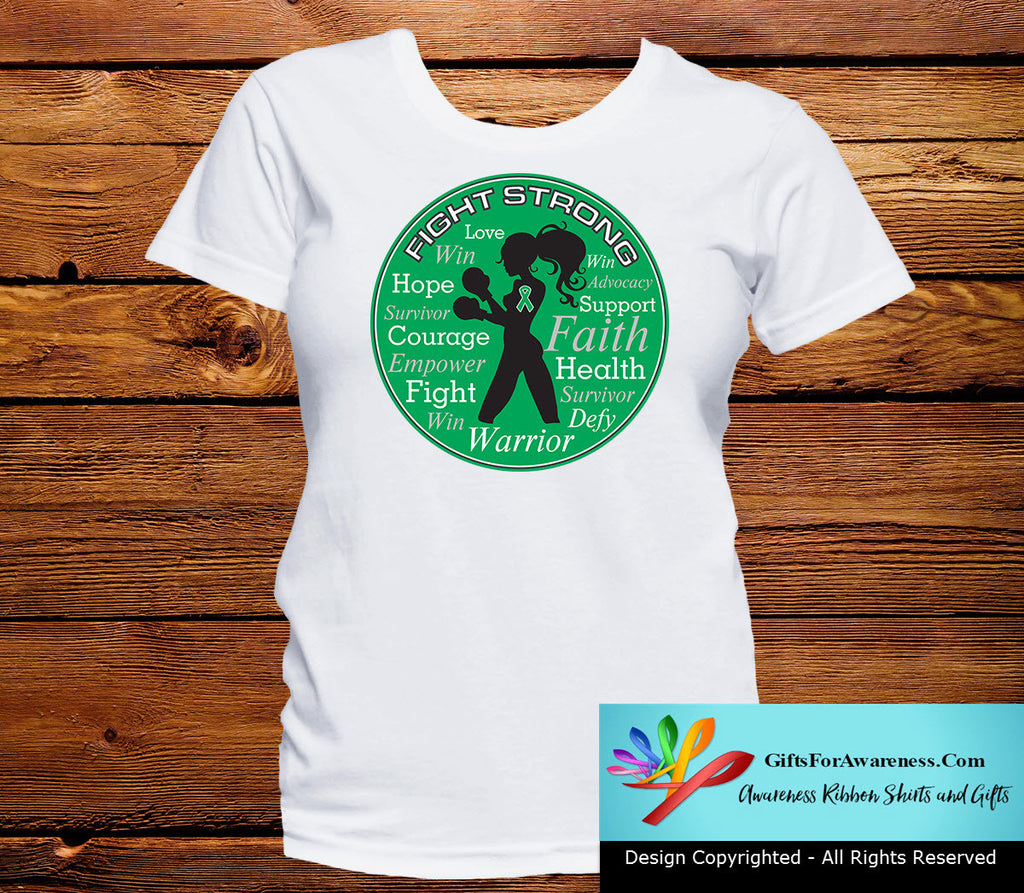 Liver Cancer Fight Strong Motto T-Shirts