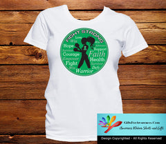Liver Disease Fight Strong Motto T-Shirts - GiftsForAwareness