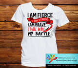 MDS I Am Fierce Strong and Brave Shirts - GiftsForAwareness