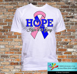 Male Breast Cancer Hope Keeps Me Going Shirts - GiftsForAwareness