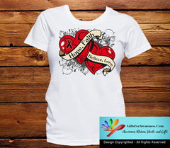 Melanoma Hope Believe Faith Love Shirts - GiftsForAwareness