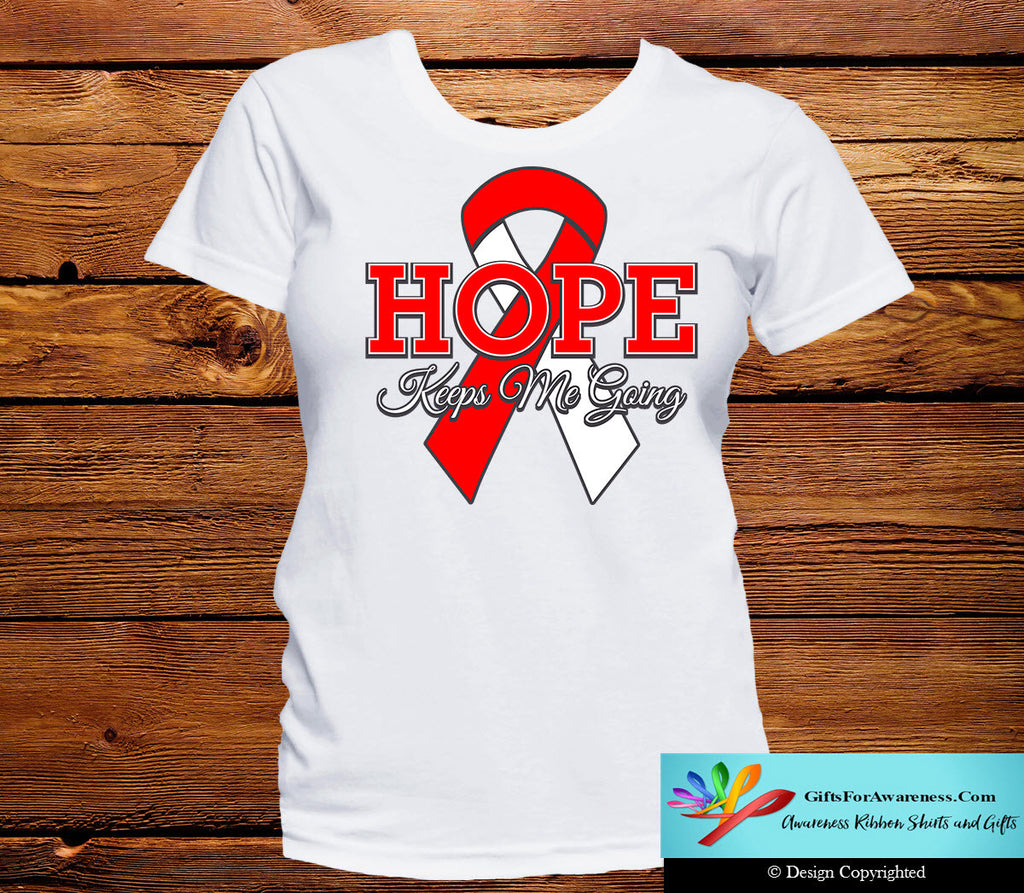 Oral Cancer Hope Keeps Me Going Shirts