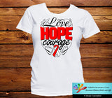Oral Cancer Love Hope Courage Shirts - GiftsForAwareness