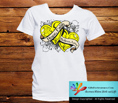 Osteosarcoma Hope Believe Faith Love Shirts - GiftsForAwareness
