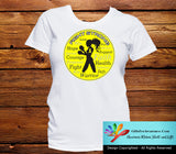 Sarcoma Fight Strong Motto T-Shirts - GiftsForAwareness