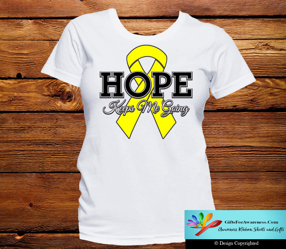 Sarcoma Hope Keeps Me Going Shirts - GiftsForAwareness