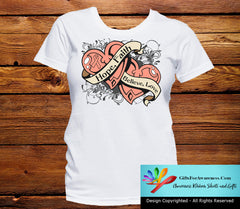 Uterine Cancer Hope Believe Faith Love Shirts - GiftsForAwareness
